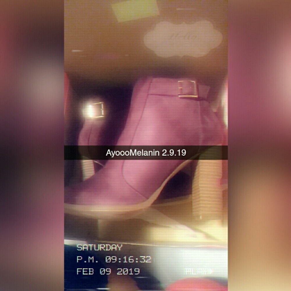 Burgundy Booties 😘